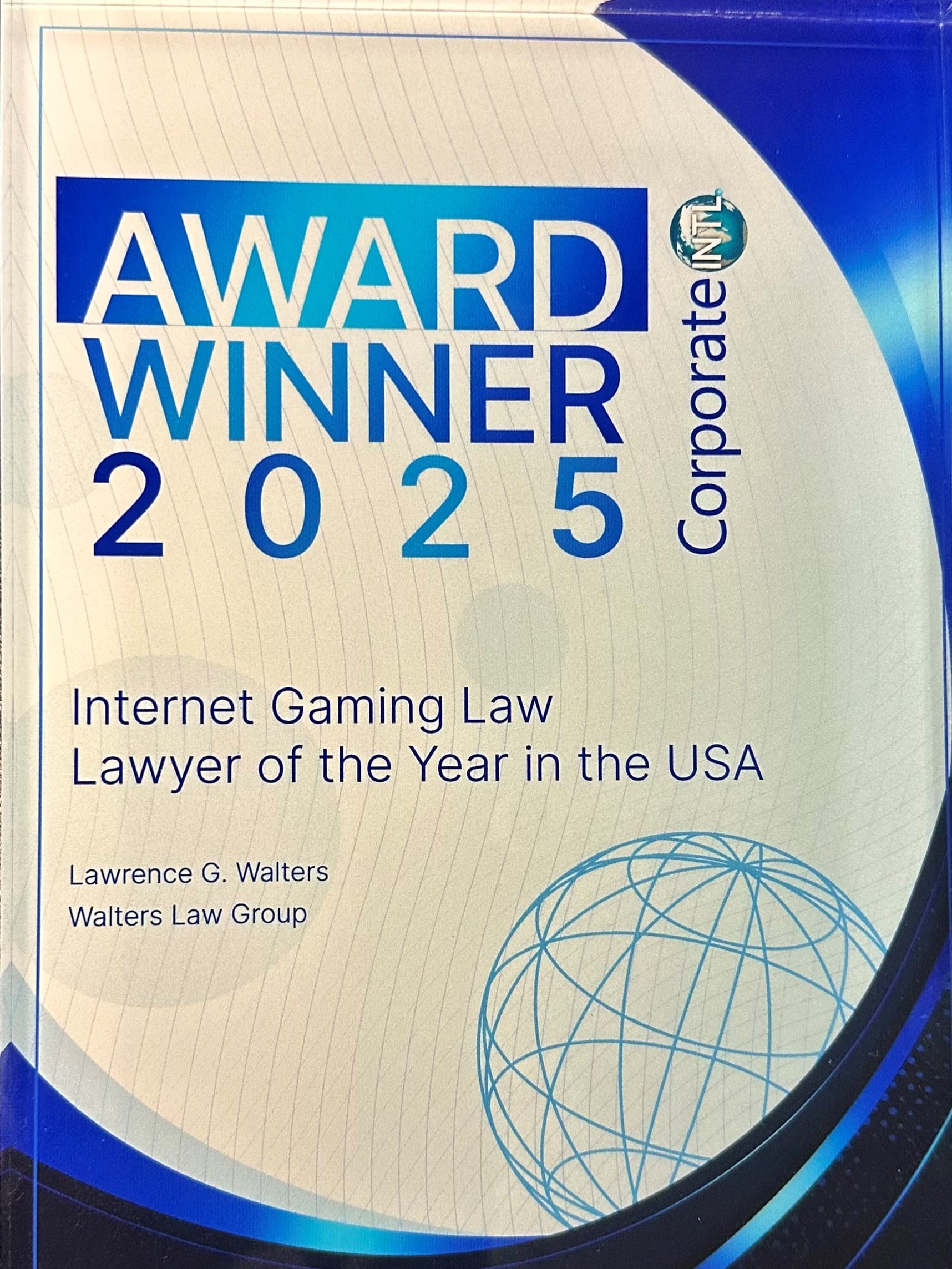 Corporate INTL Gaming Award 2025